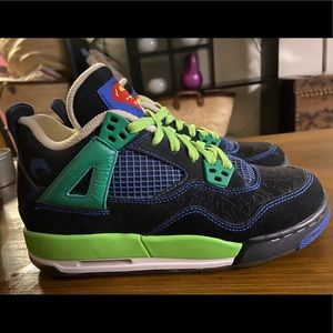 Jordan shoes 4 Superman Colorway Limited